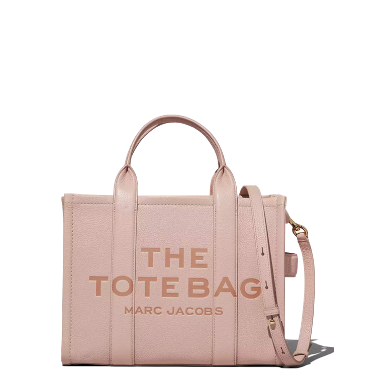 Marc Jacobs The Medium Leather Tote Bag, Rose  